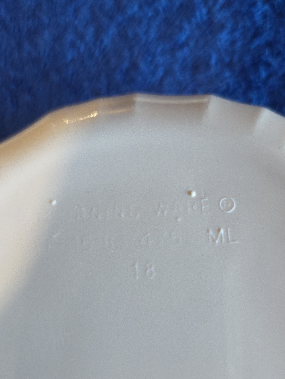 Two French White Casserole Dishes - Picture 6 of 7